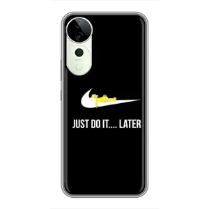 Силиконовый Чехол на Vivo T3 Ultra с картинкой Nike (Later)