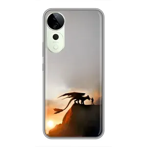 Чехол дракон Беззубик для Vivo T3 Ultra (Мультиик Беззубик)