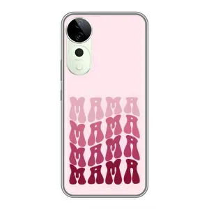 Чехлы на день мамы для Виво Т3 Ультра (Надпись мама)