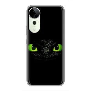 Чехол дракон Беззубик для Vivo T3 Ultra (Глаза Беззубика)