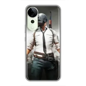 Чохол з картинкою "Герой Pubg" на Vivo T3 Ultra (Пабг)