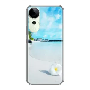 Летний Чехол на Vivo T3 Ultra (Пляж)