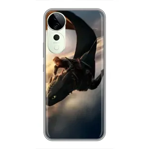 Чехол дракон Беззубик для Vivo T3 Ultra (Полет Беззубика)