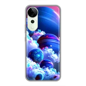 Чохли КОСМОС на Vivo T3 Ultra (Сині планети)
