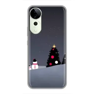 Чехлы на Новый Год Vivo T3 Ultra (Снеговички)