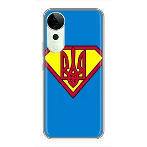 Чехол с картинкой (Патриотический ГЕРБ) на Vivo T3 Ultra (Super - Герб)