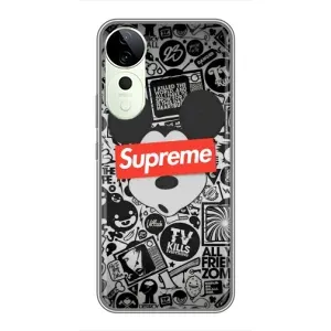 Чехол с Брендами одежды на Виво Т3 Ультра (Supreme Маус)