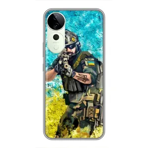 ЗСУ Чехлы (TPU) для Vivo T3 Ultra (ЗСУ Воин)
