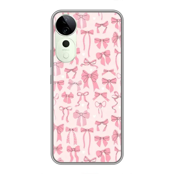 Чехол с рисунком «Фон бантики» для Vivo T4 Pro Чехол с рисунком «Фон бантики» для Vivo T4 Pro