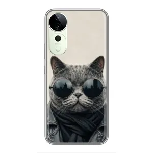Чехол на тематику: Коты для Vivo T4 Pro (Модный кот)