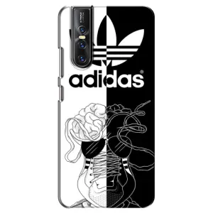Чехол в стиле "Адидас" для Виво В15 Про (Adidas шнурки)
