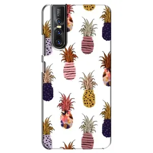 Чехол с изображением вкусной еды для Vivo V15 Pro (Ананасы)