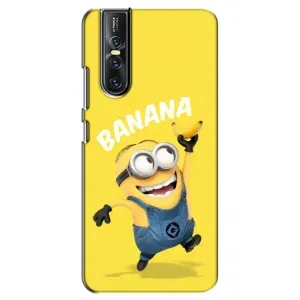 Мультяшный принт на Чехол для Виво В15 Про (Banana)