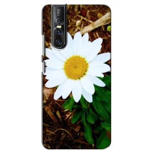 Чохол з ромашками на Vivo V15 Pro (Біла ромашка)