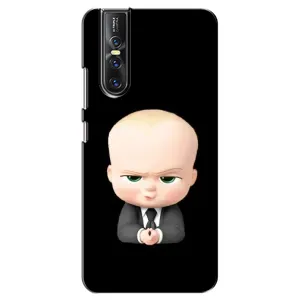 Мультяшный принт на Чехол для Виво В15 Про (Бос)