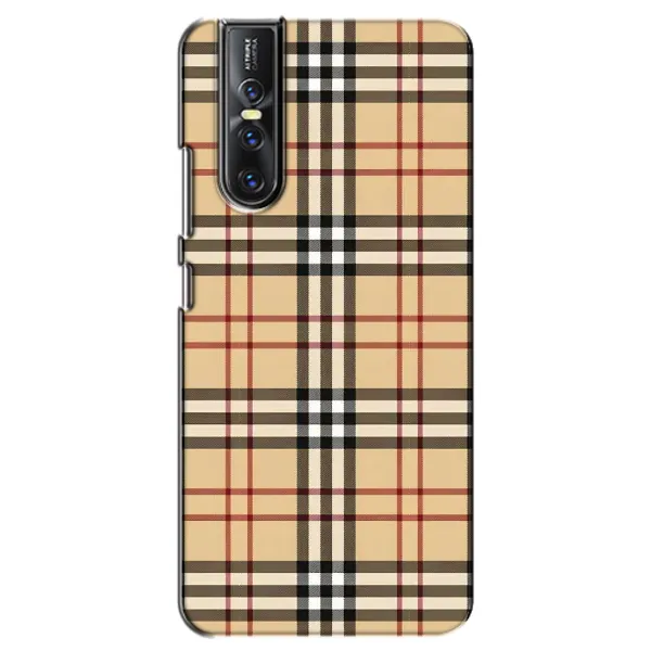 Чехол с рисунком «Burberry стиль» для Vivo V15 Pro