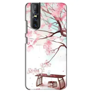 Чохол з картинкою Сакури на Vivo V15 Pro (Чайна церемонія)