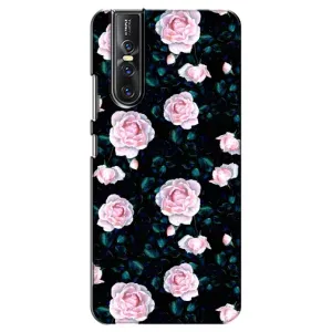 Чохли з принтом Троянд для Vivo V15 Pro (Чайні троянди)