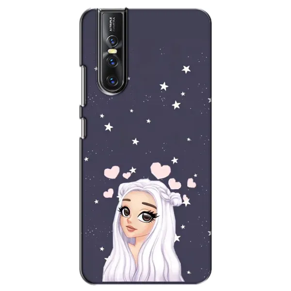 Чехол с рисунком «Девушка и сердечки» для Vivo V15 Pro Чехол с рисунком «Девушка и сердечки» для Vivo V15 Pro