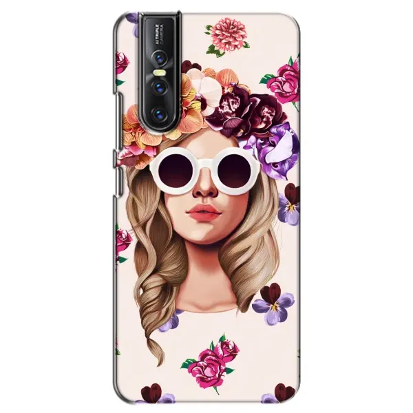 Чехол с рисунком «Девушка в очках» для Vivo V15 Pro Чехол с рисунком «Девушка в очках» для Vivo V15 Pro