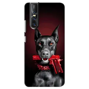 Чохол ДОБЕРМАН для Vivo V15 Pro (Доберман злий)