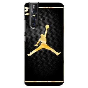 Силиконовый Чехол Nike Air Jordan на Виво В15 Про (Джордан 23)