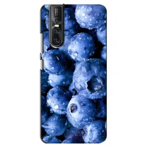 Чехол с изображением вкусной еды для Vivo V15 Pro (Голубика)