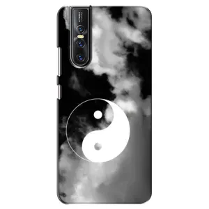 Чехлы с принтом Спортивная тематика для Vivo V15 Pro (Инь-Янь)