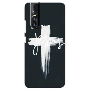 Чехлы для Виво В15 Про (Крест Иисуса) (Jesus)