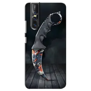 Чехол КИБЕРСПОРТ для Vivo V15 Pro (Кинжал КС ГО)