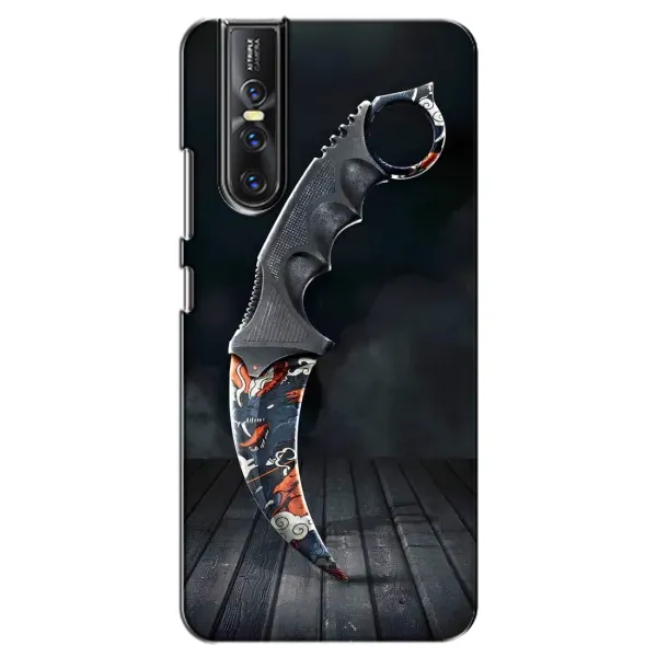 Чехол с рисунком «Кинжал КС ГО» для Vivo V15 Pro Чехол с рисунком «Кинжал КС ГО» для Vivo V15 Pro