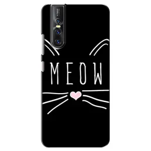Бампер з зображенням Котиків для Віво В15 Про (КОТИК MEOW)