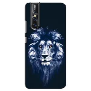 Чохол з картинкою на Vivo V15 Pro (Лев – синій)
