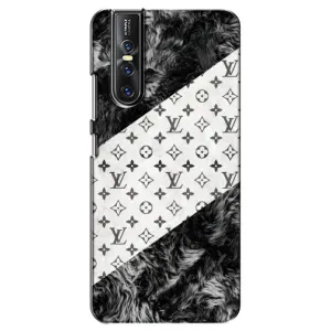 Чехол Стиль Louis Vuitton на Vivo V15 Pro (LV на белом)