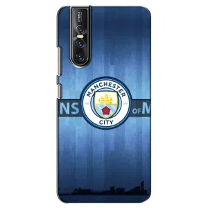 Силиконовые Чехлы принт Футбол на Vivo V15 Pro (ManCity)