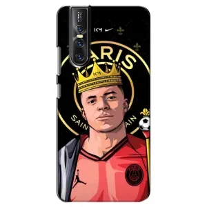 Чохол (TPU) з Футболістом на Vivo V15 Pro (Mbappe King)
