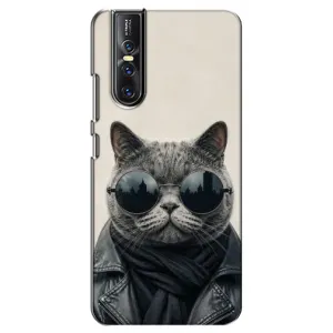 Чохол на тематику: Коти для Vivo V15 Pro (Модний кіт)