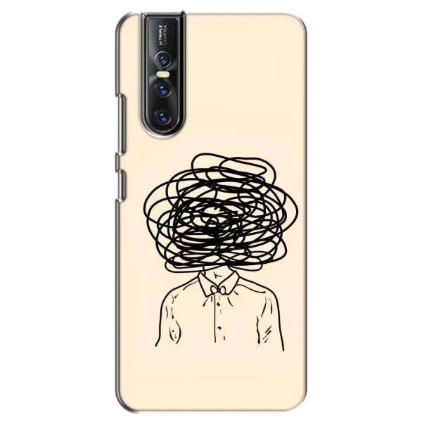 Чехол с рисунком «Мысли» для Vivo V15 Pro Чехол с рисунком «Мысли» для Vivo V15 Pro