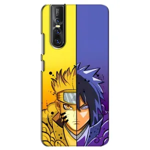 Купить Чехлы на телефон с принтом Anime для Vivo V15 Pro (Naruto Vs Sasuke)