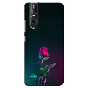 Чохли з принтом Троянд для Vivo V15 Pro (Нічна троянда)
