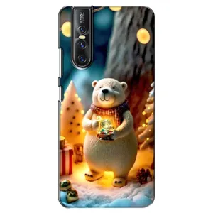 Чехлы на Новый Год Vivo V15 Pro (Новогодний ведмеженок)