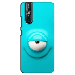 Силиконовые Чехлы (смешные стикеры) для Vivo V15 Pro (Одноглазик)