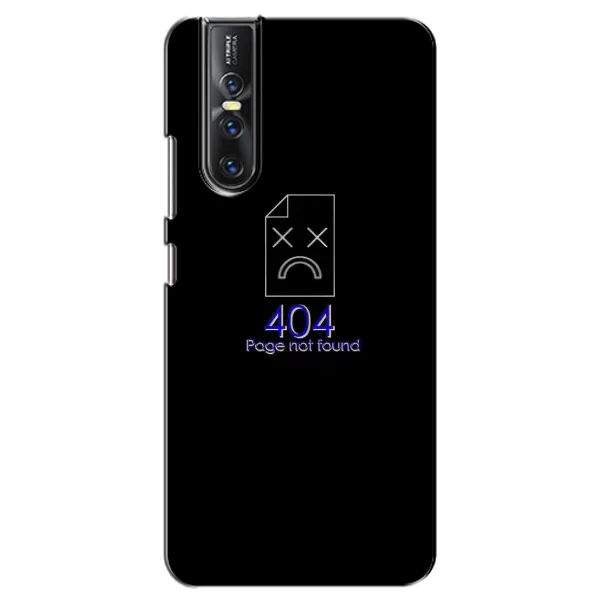 Чехол с рисунком «Ошибка 404» для Vivo V15 Pro Чехол с рисунком «Ошибка 404» для Vivo V15 Pro