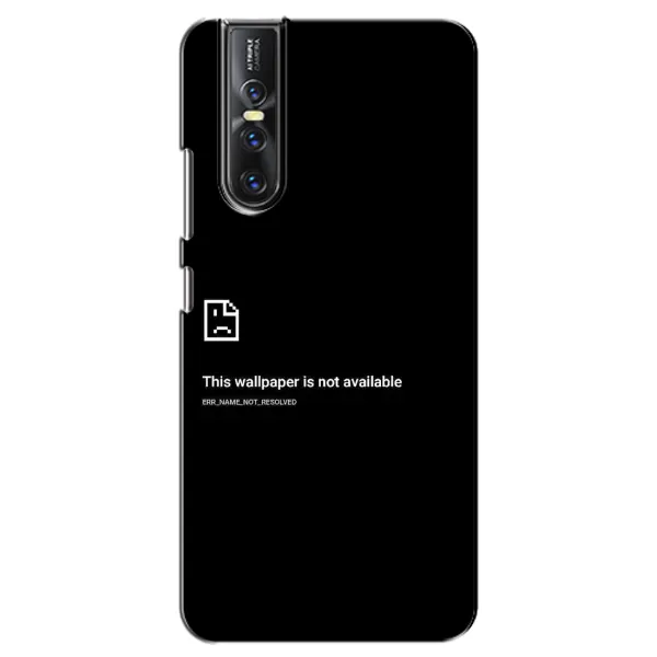Чехол с рисунком «Ошибка» для Vivo V15 Pro Чехол с рисунком «Ошибка» для Vivo V15 Pro