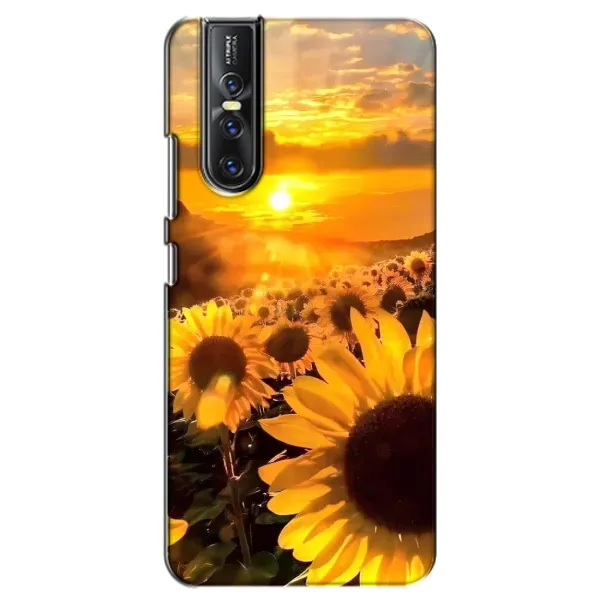 Чехол с рисунком «поле подсолнухов» для Vivo V15 Pro