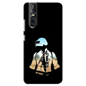 Чохол з картинкою "Герой Pubg" на Vivo V15 Pro (Пубг мен)