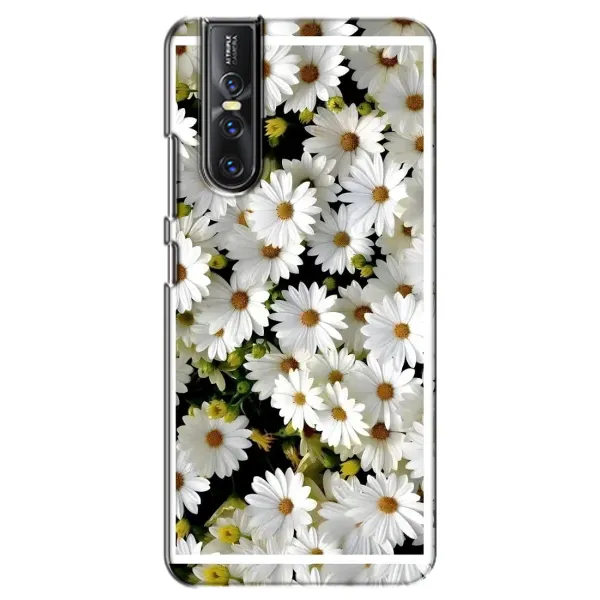 Чехол с рисунком «Рамка в ромашках» для Vivo V15 Pro Чехол с рисунком «Рамка в ромашках» для Vivo V15 Pro
