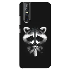Силіконовий Чохол з Энотами на Vivo V15 Pro (З кавою)