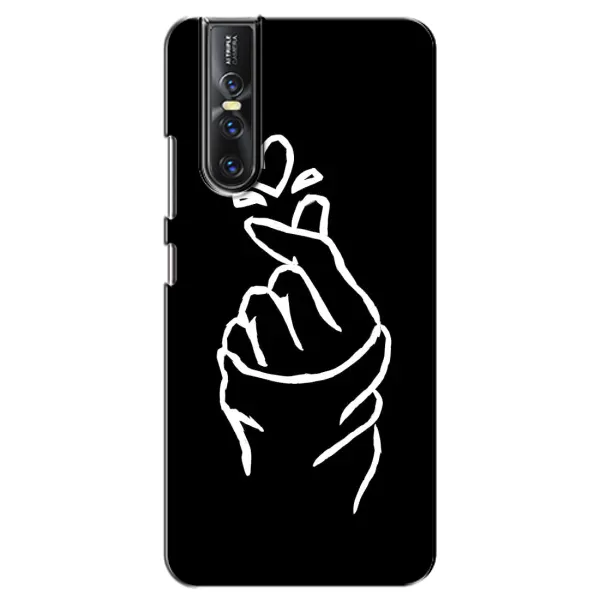 Чехол с рисунком «Сердце на черном» для Vivo V15 Pro Чехол с рисунком «Сердце на черном» для Vivo V15 Pro