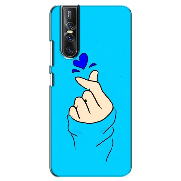 Чехол с рисунком «Сердце на синем» для Vivo V15 Pro Чехол с рисунком «Сердце на синем» для Vivo V15 Pro